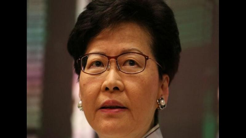 Hong Kong leader Carrie Lam on Tuesday renewed an appeal to pro-democracy protesters to halt violence and engage in dialogue, as the city's richest man urged the government to provide a way out for the mostly young demonstrators. (Photo: File) Hong Kong leader Carrie Lam on Tuesday renewed an appeal to pro-democracy protesters to halt violence and engage in dialogue, as the city's richest man urged the government to provide a way out for the mostly young demonstrators. (Photo: File)