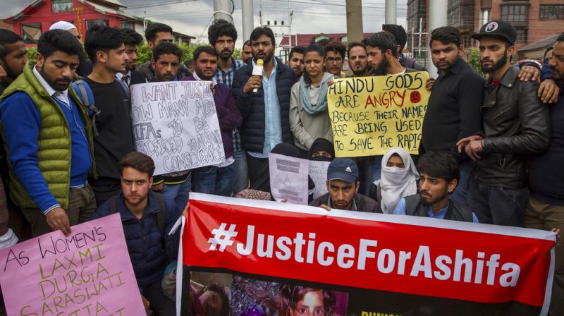 The body of 8-year-old girl was found in the forests near her village on January 17. (Photo: AP) The body of 8-year-old girl was found in the forests near her village on January 17. (Photo: AP)