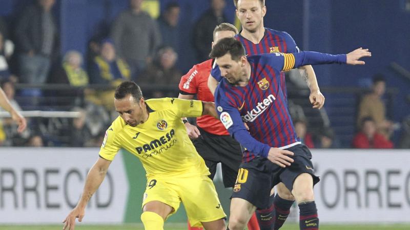 Atletico play Barca at the Camp Nou on Saturday and were given fresh hope of a resurgence when struggling Villarreal, inspired by the brilliant Santi Cazorla, led the Catalans 4-2 going into the final minute. (Photo: AP) Atletico play Barca at the Camp Nou on Saturday and were given fresh hope of a resurgence when struggling Villarreal, inspired by the brilliant Santi Cazorla, led the Catalans 4-2 going into the final minute. (Photo: AP)