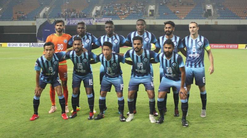 Minerva had earlier alleged that on the All India Football Federation's insistence, the Odisha government had withdrawn permission to use the stadium against Manang Marshyangdi Club of Nepal for the Group E match. (Photo: Twitter / Minerva Punjab) Minerva had earlier alleged that on the All India Football Federation's insistence, the Odisha government had withdrawn permission to use the stadium against Manang Marshyangdi Club of Nepal for the Group E match. (Photo: Twitter / Minerva Punjab)