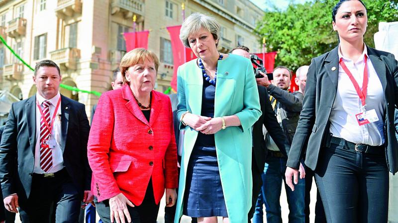 She said the interests of Germany, Britain and the EU were at stake. (Photo:AP) She said the interests of Germany, Britain and the EU were at stake. (Photo:AP)