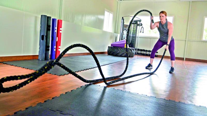 Battling ropes Battling ropes