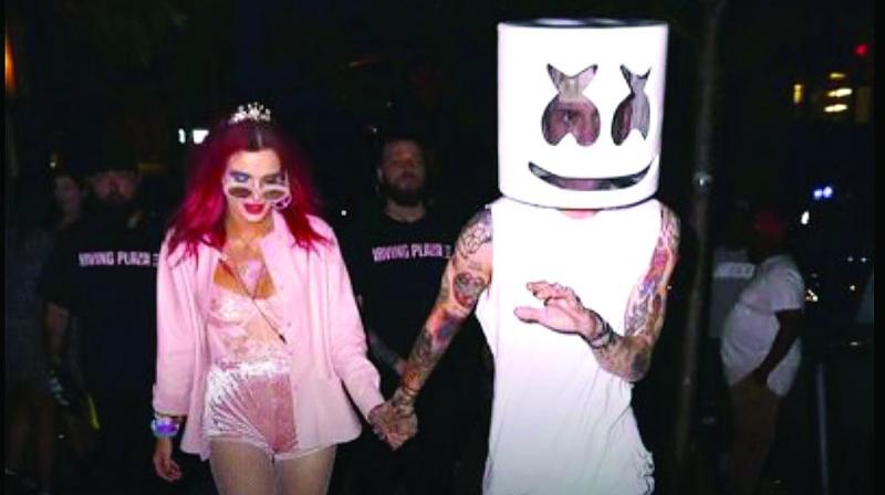 Bella Thorne with Blackbear. Thorne (Photo credit: instagram.com/iamblackbear) Bella Thorne with Blackbear. Thorne (Photo credit: instagram.com/iamblackbear)