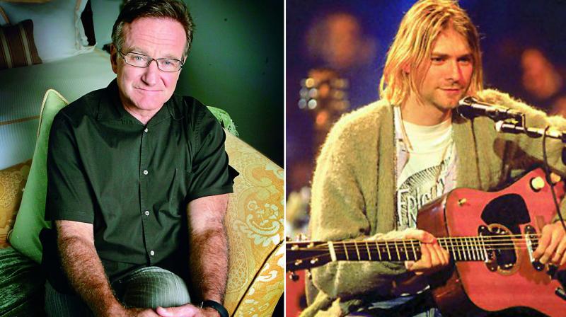 The pattern: Before Chester Bennington, celebs like Robin Williams and Kurt Cobain, amongst several others, committed suicide while battling depression. The pattern: Before Chester Bennington, celebs like Robin Williams and Kurt Cobain, amongst several others, committed suicide while battling depression.