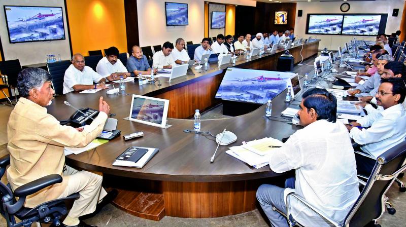 Image result for chandrababu official review meeting