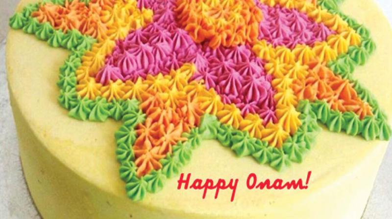 Onam cake. Onam cake.