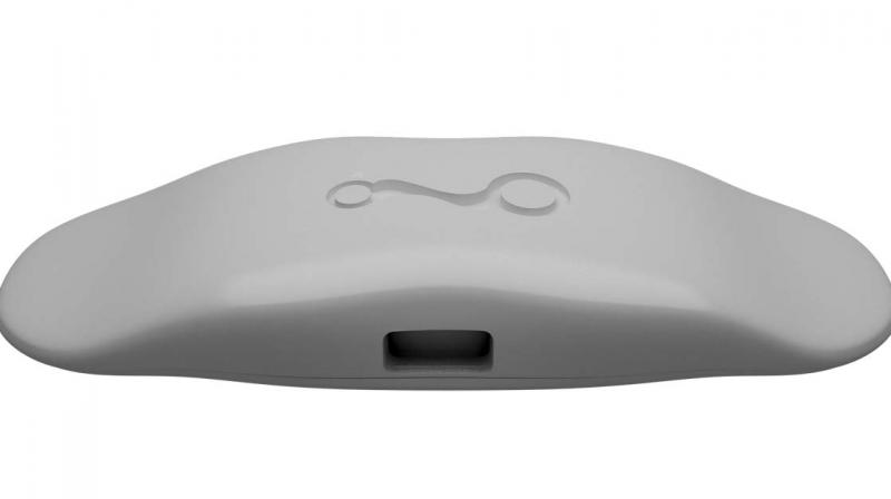 The wearable ECG device. The wearable ECG device.