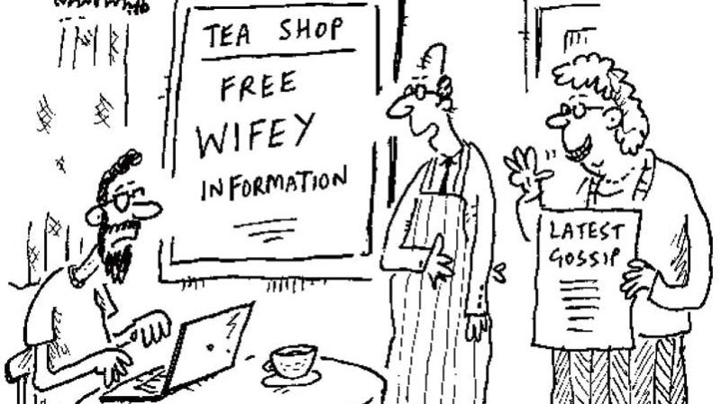 ‘No, we haven’t misspelt “wi-fi” — this is my wifey’ ‘No, we haven’t misspelt “wi-fi” — this is my wifey’