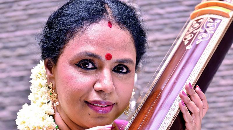 Carnatic vocalist Sudha Ragunathan. Carnatic vocalist Sudha Ragunathan.