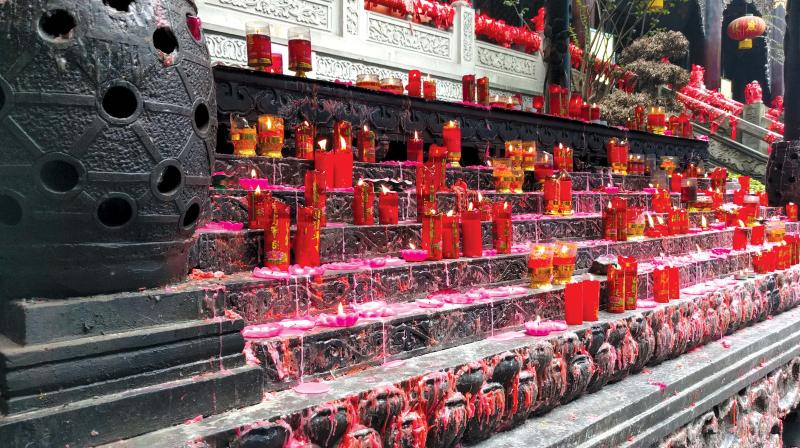 Luohan temple at Chongqing. Luohan temple at Chongqing.