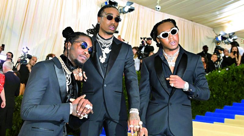 The Lion King and hip hop artist Quavo is pitching the band Migos to play the three hyenas. The Lion King and hip hop artist Quavo is pitching the band Migos to play the three hyenas.