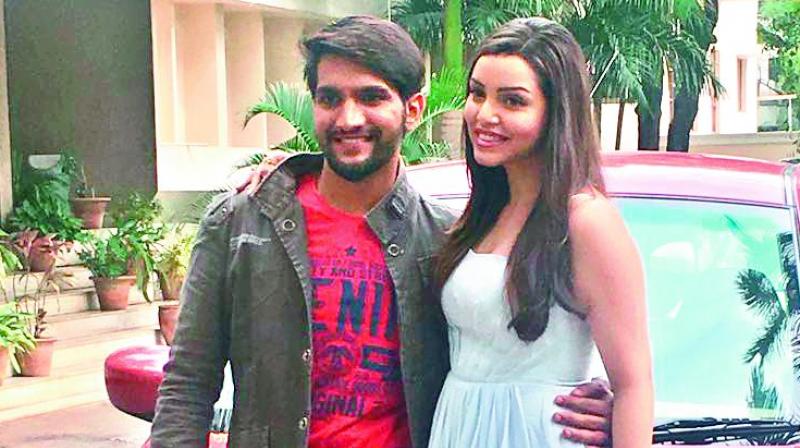 Aashish and Kyra at the film’s press meet on Tuesday. Aashish and Kyra at the film’s press meet on Tuesday.