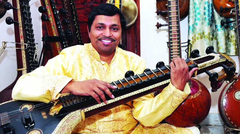 D. Srinivas, a reputed Carnatic veena artiste from the city, will perform at the two-day cultural fest Svanubhava. D. Srinivas, a reputed Carnatic veena artiste from the city, will perform at the two-day cultural fest Svanubhava.