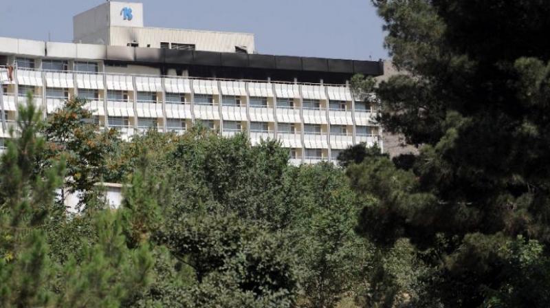 At least four gunmen attacked Kabul's landmark Intercontinental Hotel. (Photo: AFP/Twitter) At least four gunmen attacked Kabul's landmark Intercontinental Hotel. (Photo: AFP/Twitter)