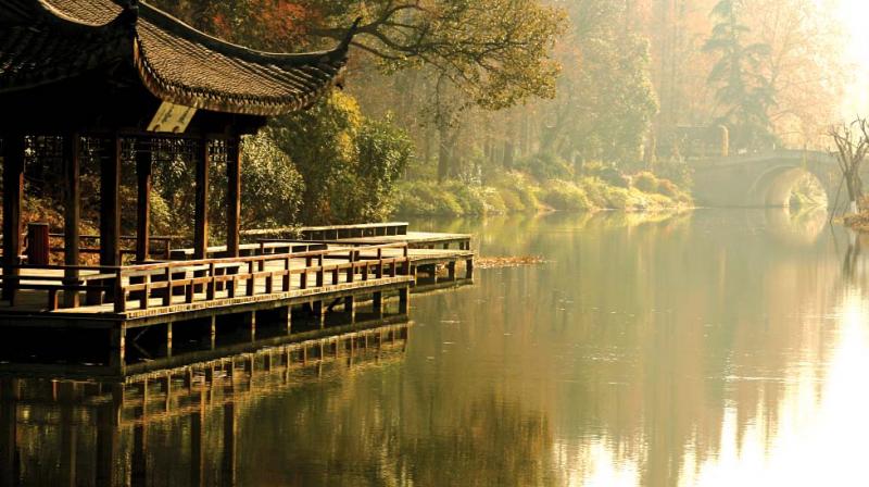 Hangzhou Bridge Lake Hangzhou Bridge Lake