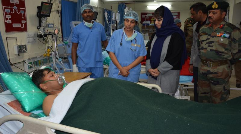 The Chief Minister met all the injured and wished them a speedy recovery. She also interacted with the doctors attending them and inquired about their condition and assured all support from the State government in the treatment of the injured, an official spokesman said. The Chief Minister met all the injured and wished them a speedy recovery. She also interacted with the doctors attending them and inquired about their condition and assured all support from the State government in the treatment of the injured, an official spokesman said.