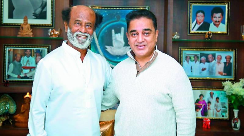 Rajinikanth also said that the Feb 21 launch of Haasan's party was 'very nice,' and was well organised. (Photo: File) Rajinikanth also said that the Feb 21 launch of Haasan's party was 'very nice,' and was well organised. (Photo: File)