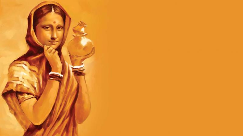 In his first set of paintings, Shreethar has taken up the most famous of the art world. In his first set of paintings, Shreethar has taken up the most famous of the art world.
