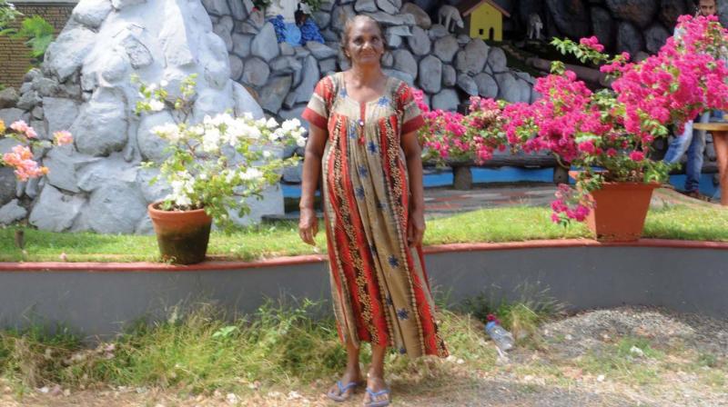 This 74-year-old woman has been serving as the grave digger at the church cemetery for over 50 years now. This 74-year-old woman has been serving as the grave digger at the church cemetery for over 50 years now.