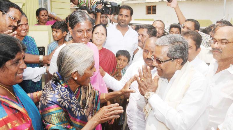 Chief Minister Siddaramaiah campaigns in Mysuru on Saturday. (Photo: KPN) Chief Minister Siddaramaiah campaigns in Mysuru on Saturday. (Photo: KPN)