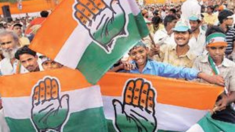 The photographs enclosed as evidence show the teachers attending a teachers' meet organised by the Congress on November 24, attended by Rahul Gandhi. (Photo: AP | Representational) The photographs enclosed as evidence show the teachers attending a teachers' meet organised by the Congress on November 24, attended by Rahul Gandhi. (Photo: AP | Representational)