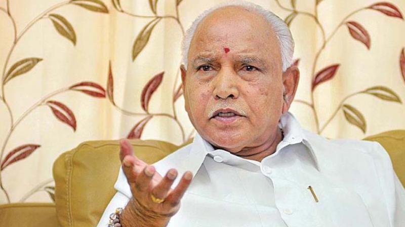 BS Yeddyurappa rubbished reports that Prime Minister Narendra Modi will be contesting the 2019 Lok Sabha elections from the state, terming it 'far from the truth'. (Photo: File) BS Yeddyurappa rubbished reports that Prime Minister Narendra Modi will be contesting the 2019 Lok Sabha elections from the state, terming it 'far from the truth'. (Photo: File)