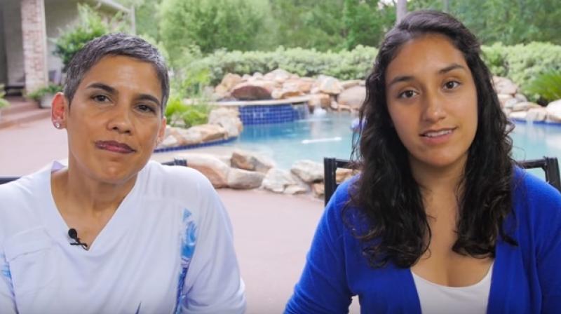 Mari Lopez with her niece Liz (Youtube Screengrab/ Liz & Mari) Mari Lopez with her niece Liz (Youtube Screengrab/ Liz & Mari)