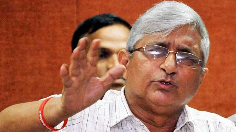 Former Goa RSS chief Subhash Velingkar (Photo: File | PTI) Former Goa RSS chief Subhash Velingkar (Photo: File | PTI)