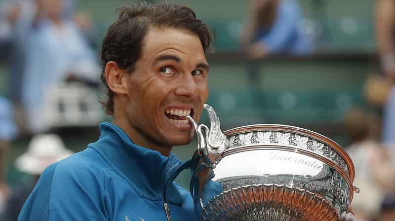 "I have never been crazy about this kind of stuff (records). You can't always be frustrated if somebody has more money than you, a bigger house than you, if somebody has more Grand Slams than you,” said Rafael Nadal after his 11th French Open triumphs. (Photo: AP) "I have never been crazy about this kind of stuff (records). You can't always be frustrated if somebody has more money than you, a bigger house than you, if somebody has more Grand Slams than you,” said Rafael Nadal after his 11th French Open triumphs. (Photo: AP)