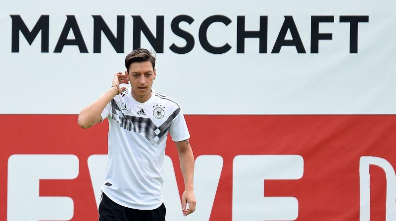 Ozil picked up the injury in Saturday's shock 2-1 defeat to Austria, has not taken part in full training over the last four days. (Photo: AFP) Ozil picked up the injury in Saturday's shock 2-1 defeat to Austria, has not taken part in full training over the last four days. (Photo: AFP)