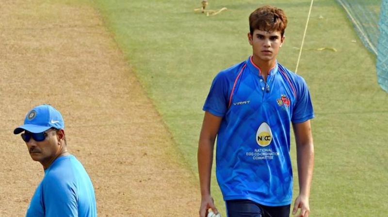 Arjun Tendulkar failed to find a place in the ODI team, but is expected to play a vital role in the four day game. Arjun Tendulkar failed to find a place in the ODI team, but is expected to play a vital role in the four day game.