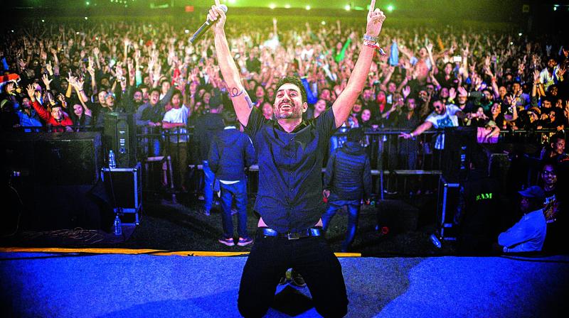 Nucleya at the NH7 Weekender in Shillong that took place last month. Nucleya at the NH7 Weekender in Shillong that took place last month.