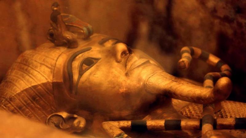 In 2015, the antiquities minister said that there was a “90 per cent” chance that something was behind the walls of Tutankhamun’s tomb. (File Photo/ AP) In 2015, the antiquities minister said that there was a “90 per cent” chance that something was behind the walls of Tutankhamun’s tomb. (File Photo/ AP)