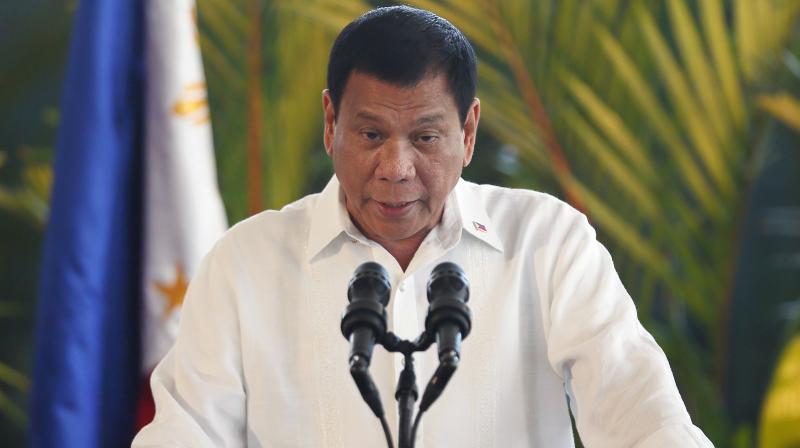 Philippine President Rodrigo Duterte. (Photo: AP) Philippine President Rodrigo Duterte. (Photo: AP)