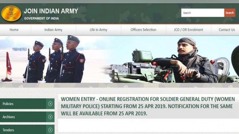Women will be inducted in a graded manner to eventually comprise 20 per cent of total Corps of Military Police and their role would range from probing crime cases to assisting the Army in field operations. (Photo: ANI) Women will be inducted in a graded manner to eventually comprise 20 per cent of total Corps of Military Police and their role would range from probing crime cases to assisting the Army in field operations. (Photo: ANI)