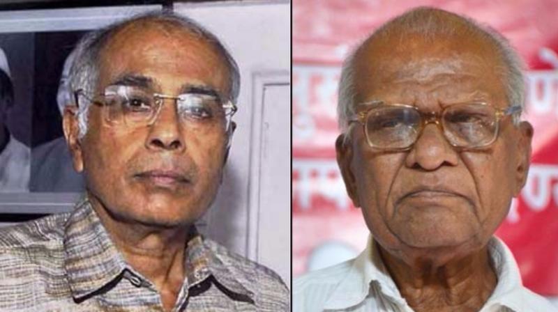 Narendra Dabholkar was shot dead on August 20, 2013, in Pune and Govind Pansare was shot at on February 16, 2015, in Kolhapur and died on February 20 that year. (Photos: PTI) Narendra Dabholkar was shot dead on August 20, 2013, in Pune and Govind Pansare was shot at on February 16, 2015, in Kolhapur and died on February 20 that year. (Photos: PTI)