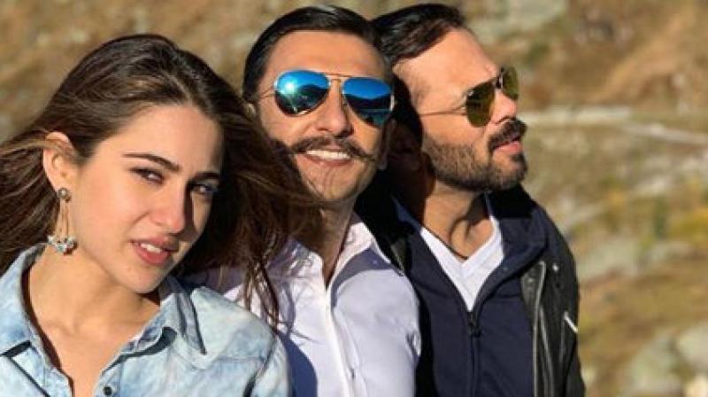 Ranveer, Sara and Rohit looking fabulous in the pictures. (Courtesy: Sara Ali Khan's Instagram) Ranveer, Sara and Rohit looking fabulous in the pictures. (Courtesy: Sara Ali Khan's Instagram)