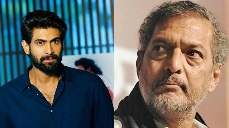 Rana Daggubati and Nana Patekar. Rana Daggubati and Nana Patekar.