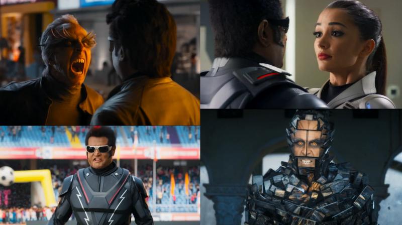 Screengrabs from 2.0 trailer. (Courtesy: YouTube/ Dharma Productions) Screengrabs from 2.0 trailer. (Courtesy: YouTube/ Dharma Productions)