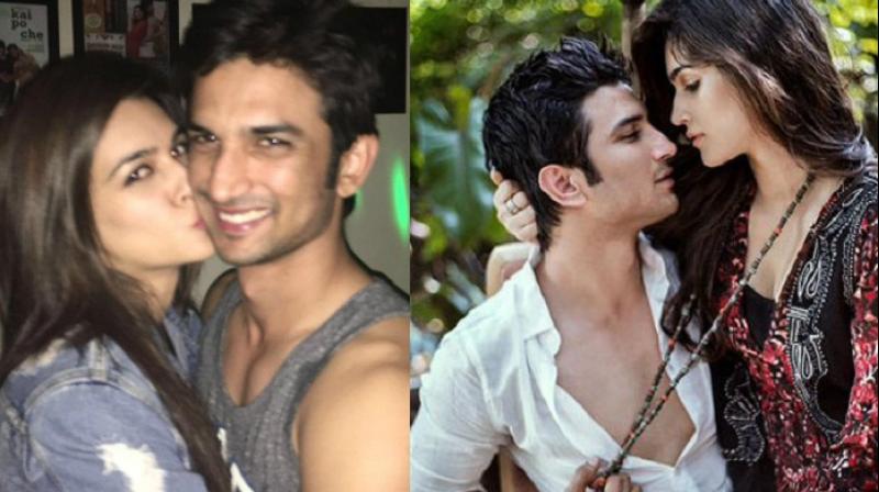 Sushant Singh Rajput and Kriti Sanon. Sushant Singh Rajput and Kriti Sanon.