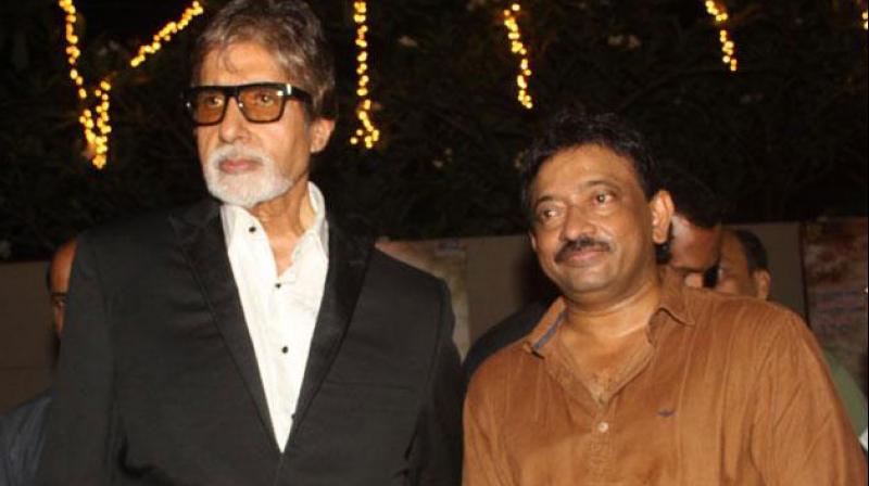 Amitabh Bachchan with Ram Gopal Varma. Amitabh Bachchan with Ram Gopal Varma.