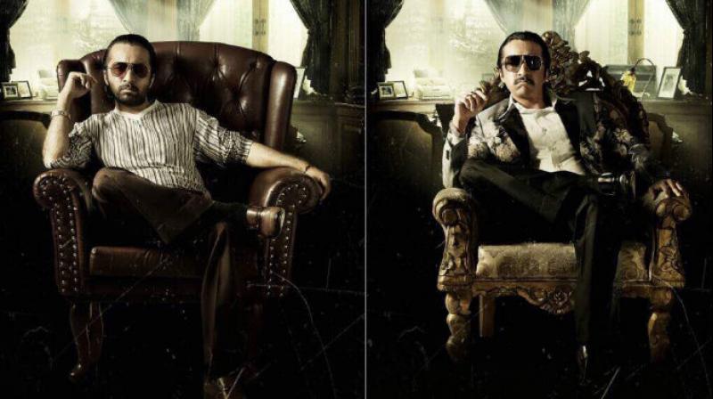 Siddhanth Kapoor's 'Dawood' look from 'Haseena'. Siddhanth Kapoor's 'Dawood' look from 'Haseena'.
