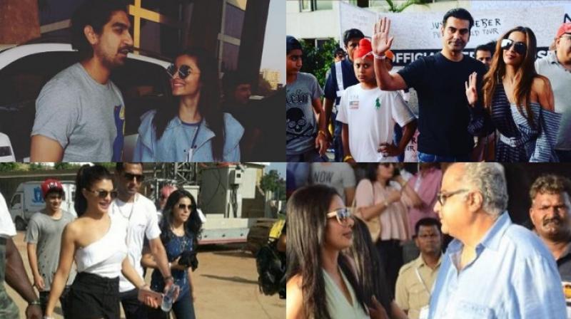 Celebrities present at the concert. Celebrities present at the concert.