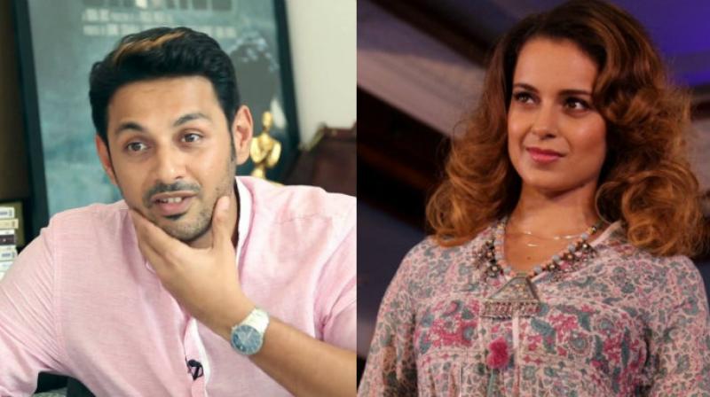 Apurva Asrani and Kangana Ranaut. Apurva Asrani and Kangana Ranaut.