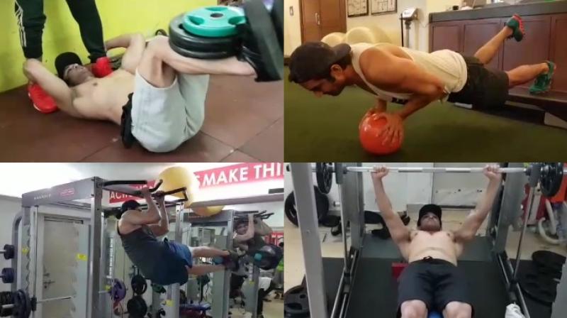 Screengrabs from the video. Screengrabs from the video.