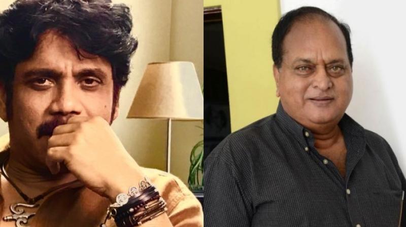 Nagarjuna and Chalapathi Rao. Nagarjuna and Chalapathi Rao.