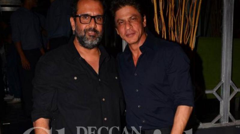 Aanand L Rai with Shah Rukh Khan. Aanand L Rai with Shah Rukh Khan.