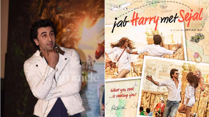 Ranbir Kapoor and SRK-Anushka's film's poster. Ranbir Kapoor and SRK-Anushka's film's poster.