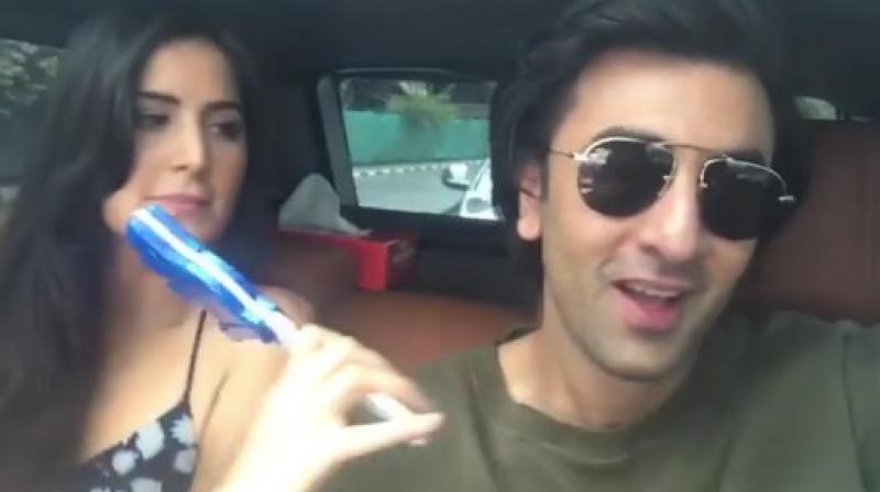 Screengrab from the video shared by Katrina Kaif on Instagram. Screengrab from the video shared by Katrina Kaif on Instagram.