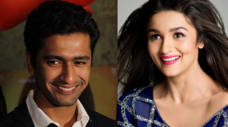 Vicky Kaushal and Alia Bhatt. Vicky Kaushal and Alia Bhatt.